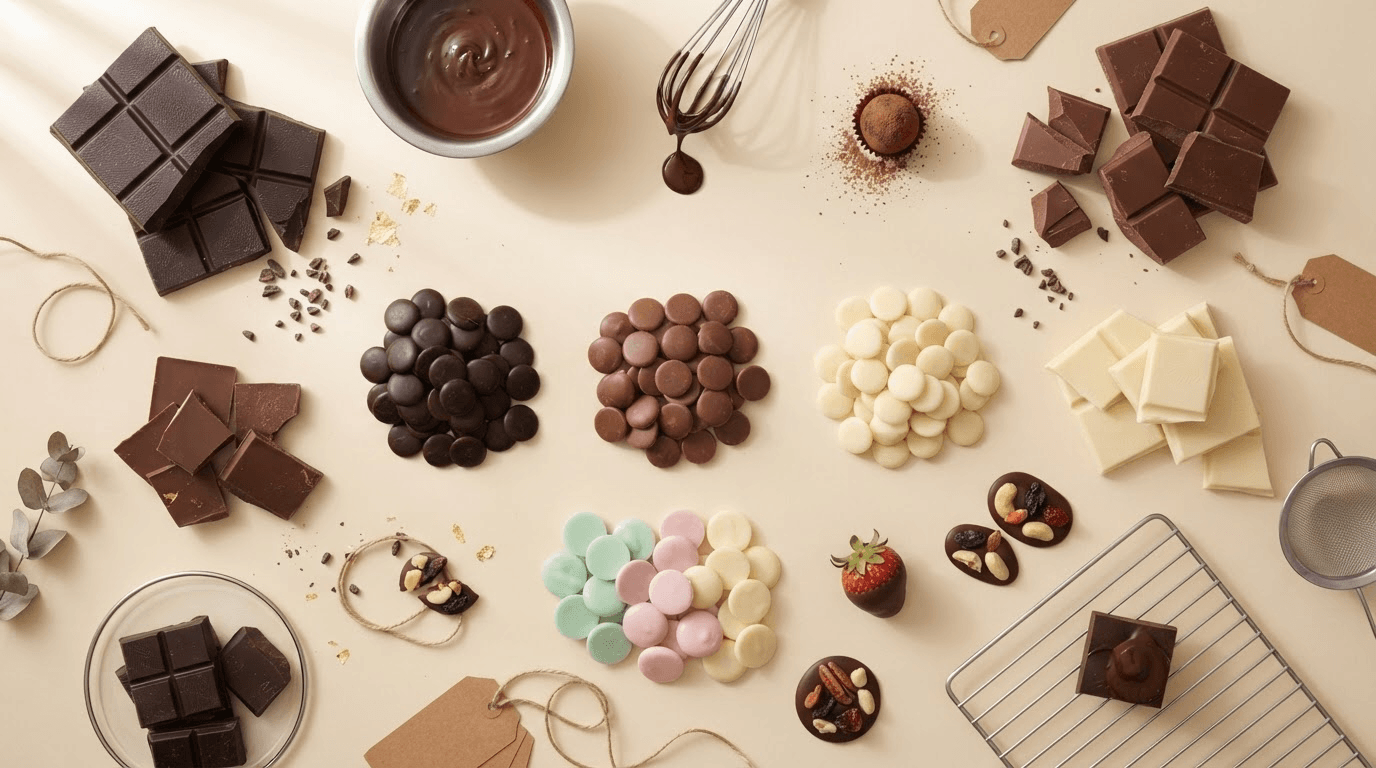 Candy Melts & Chocolats à Pâtisser - Patissland
