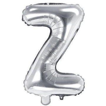 Palloncino Lettera Grigio Argento - 35 cm